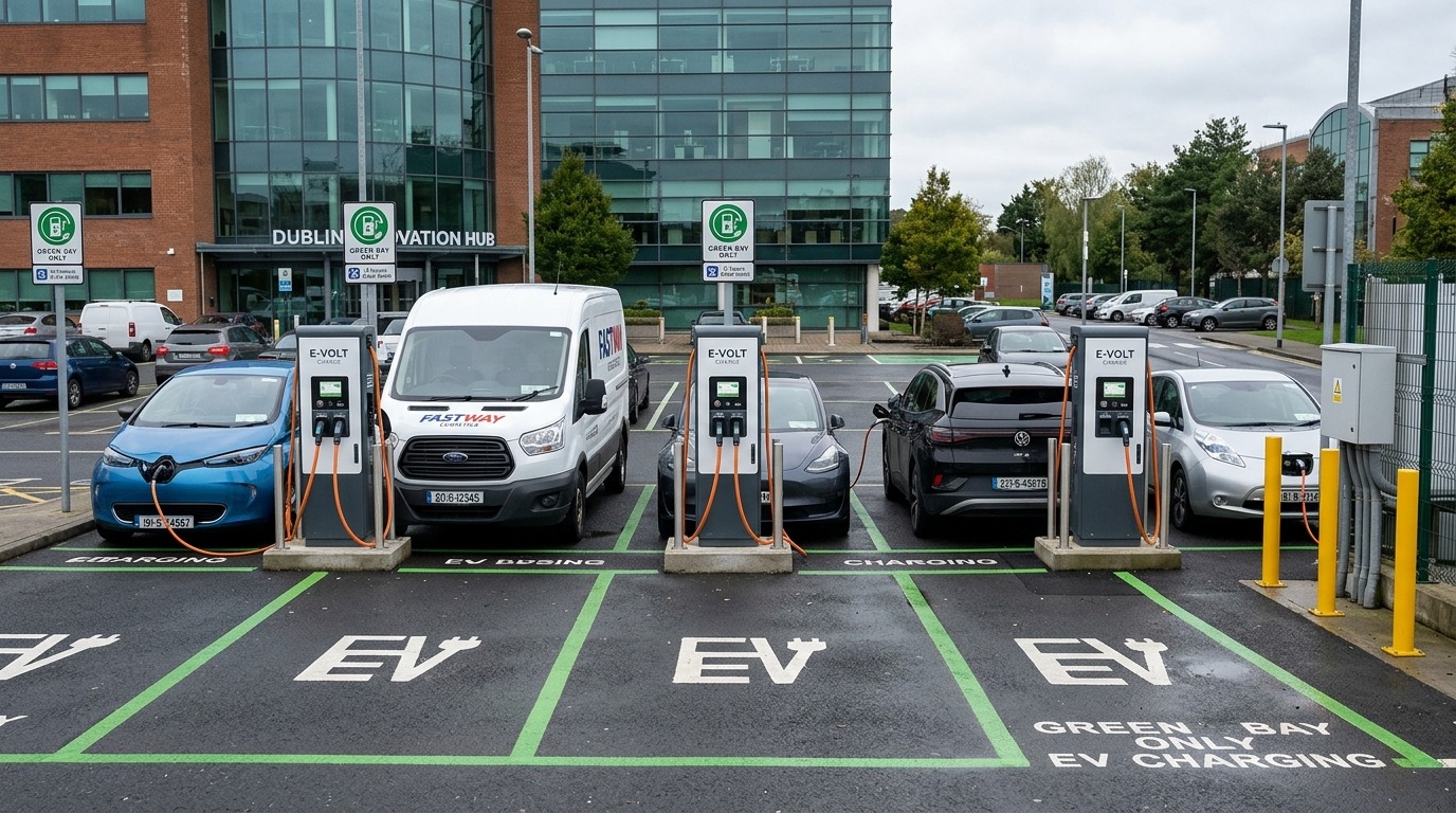 Dublin Airport Logistics EV Fleet Hub